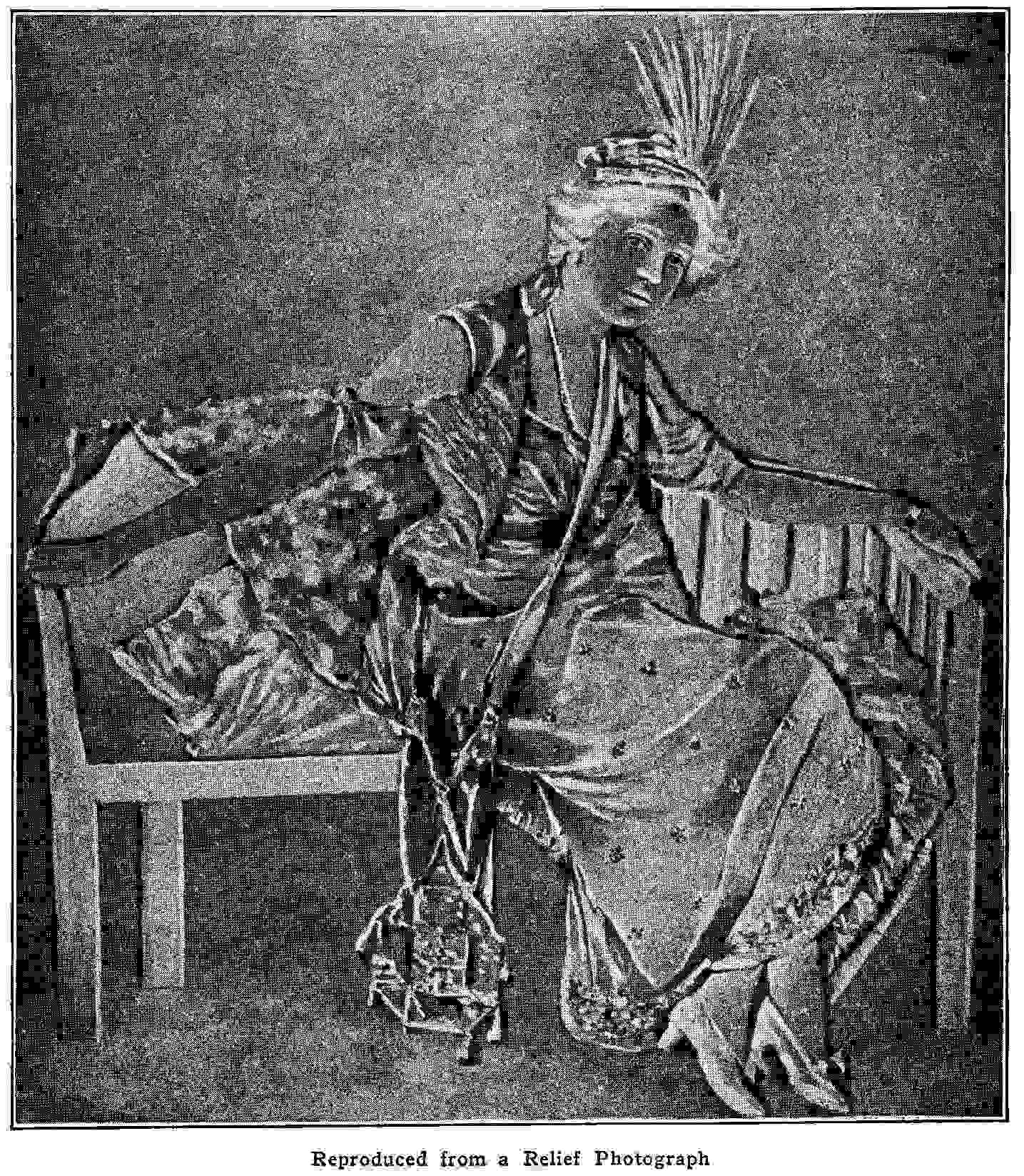 Reproduced from a Relief Photograph 