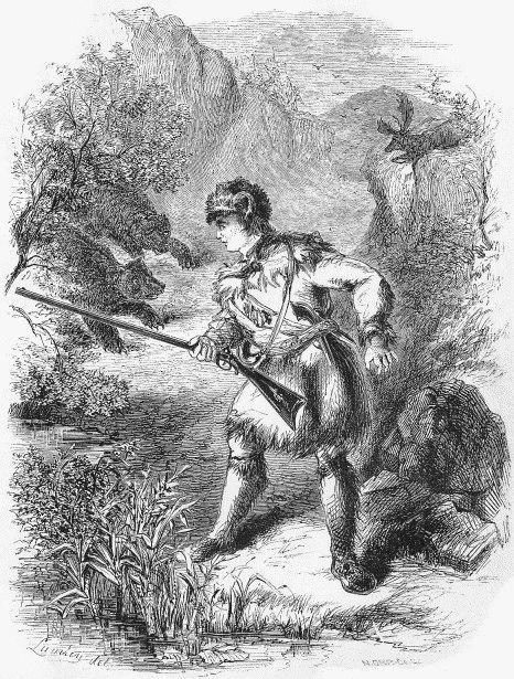 Two huge and terribly angry grizzly bears