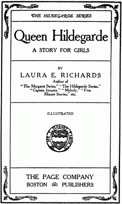 Queen Hildegarde Title Page Queen Hildegarde Title Page