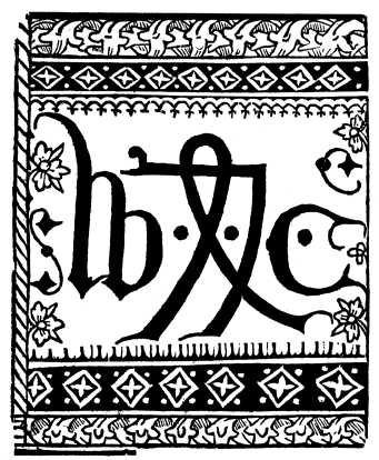 Device of William Caxton. Device of William Caxton.