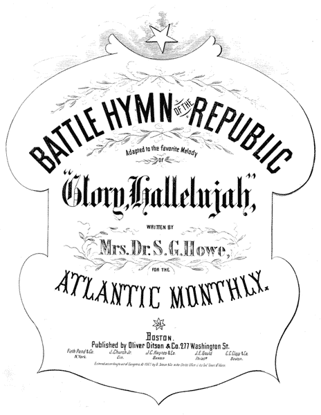 Battle Hymn sheet music Battle Hymn sheet music