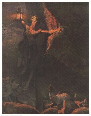 Seeking the Lost Sheep
Painted by Herbert Moore Seeking the Lost Sheep
Painted by Herbert Moore