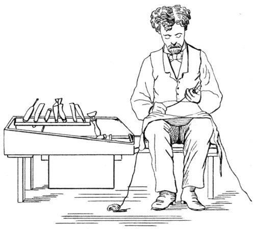 Forming points with cords Forming points with cords