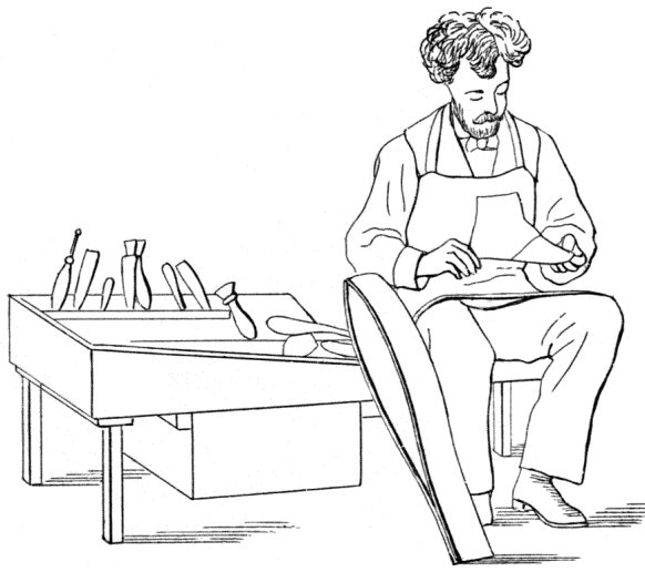 Finishing the upper Finishing the upper