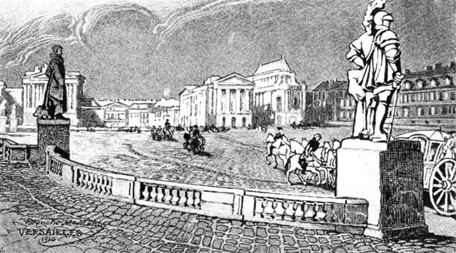 Cour de Marbre, Versailles