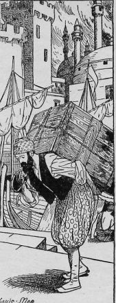 Sulttaani nosti arkun selkns.