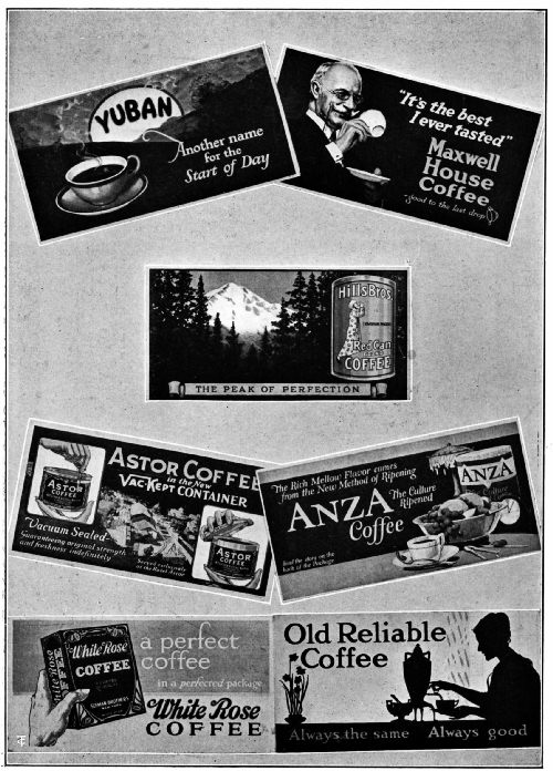 ATTENTION-ATTRACTING CAR CARDS, SPRING OF 1922