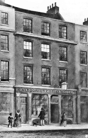 Button's Coffee House, Great Russell Street