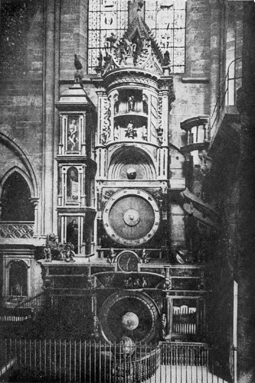 Strassburg
Clock and Globe of Conrad Dasypodius, 1574.