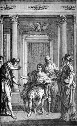 Auguste pardonne  Cinna.