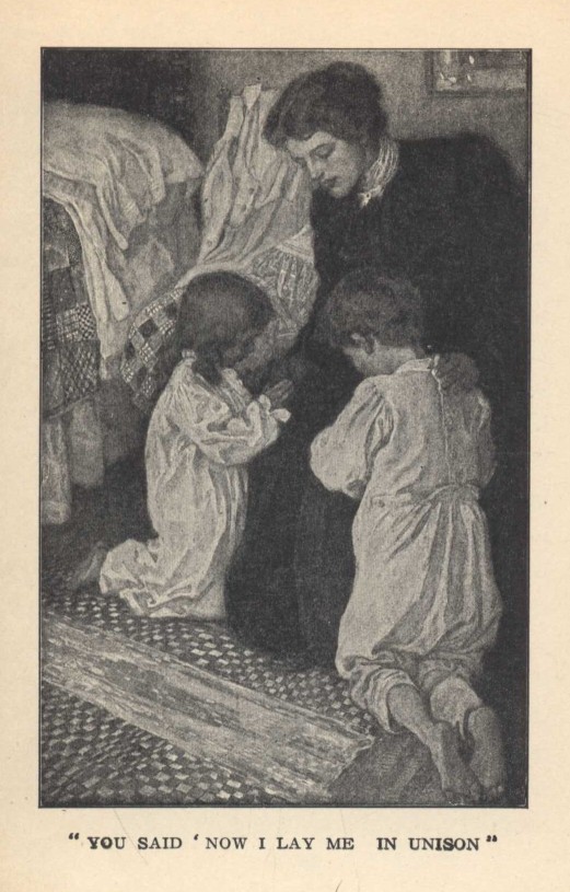 "YOU SAID 'NOW I LAY ME' IN UNISON"