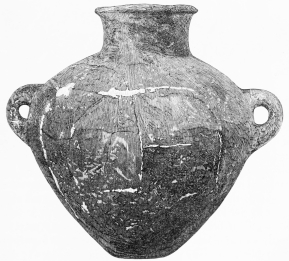 No. 104. A splendid Vase with Suspension-rings, from the
Lowest Stratum (15 M.).