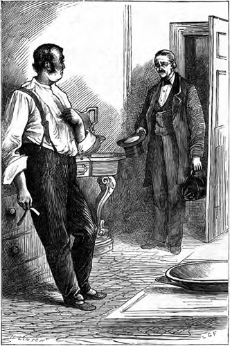 "He thought I had better
      bring these back to you."