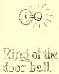 Ring of the
door bell.