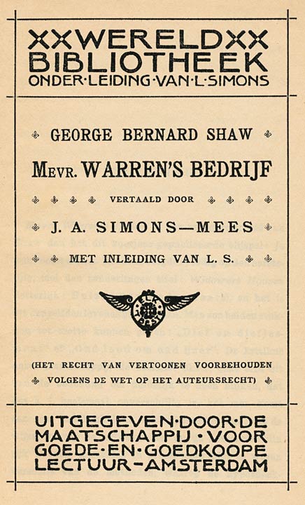 Oorspronkelijke titelpagina.