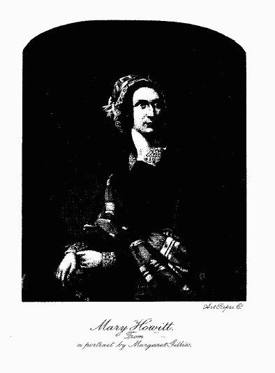 Mary Howitt From a portrait by Margaret Gillies Mary Howitt From a portrait by Margaret Gillies