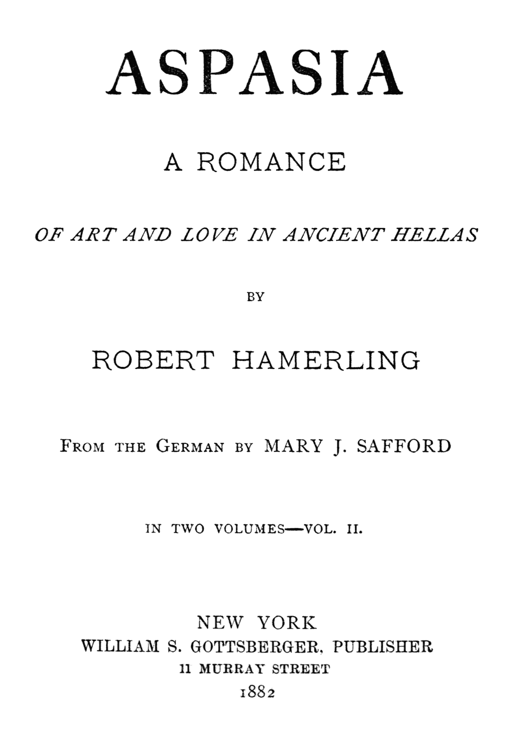Original Title Page.