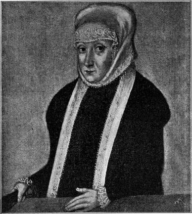 Izabella özvegy királyné.