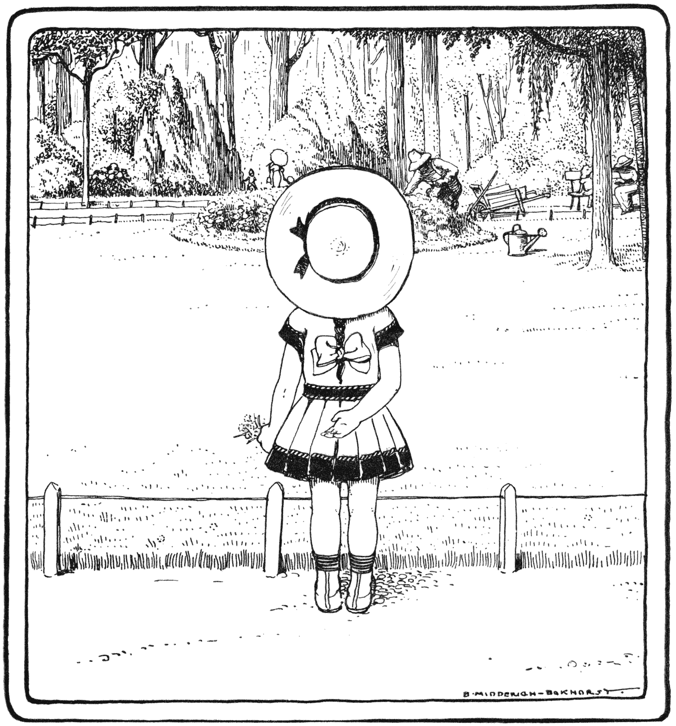 Zoo stond een eigenwijze zus te droomen.