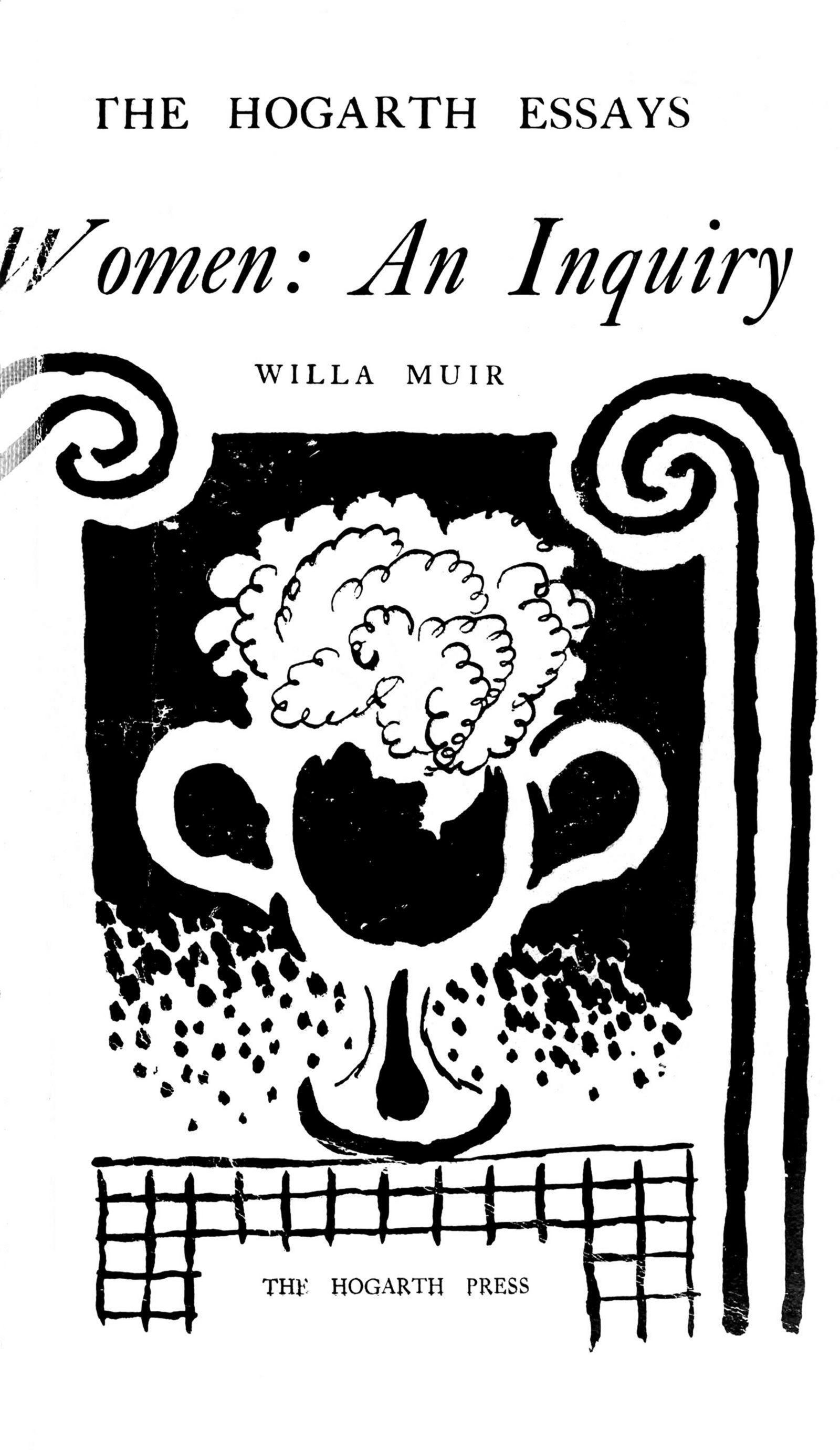 Art cover
produced by Vanessa Bell, Virginia Woolf's sister.