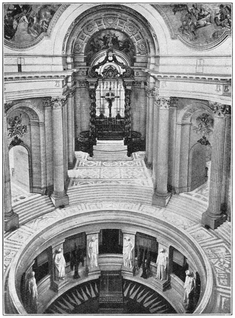 Het graf van Napoleon.