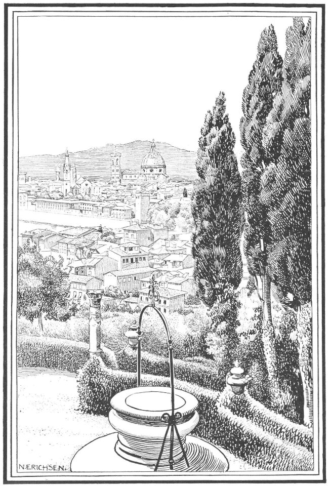 View of Florence from the Villa