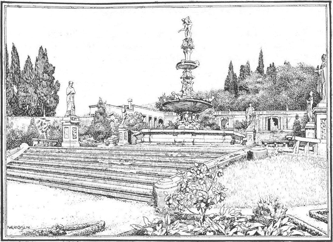 The Garden and Fountain of Hercules, by Tribolo and Ammannati